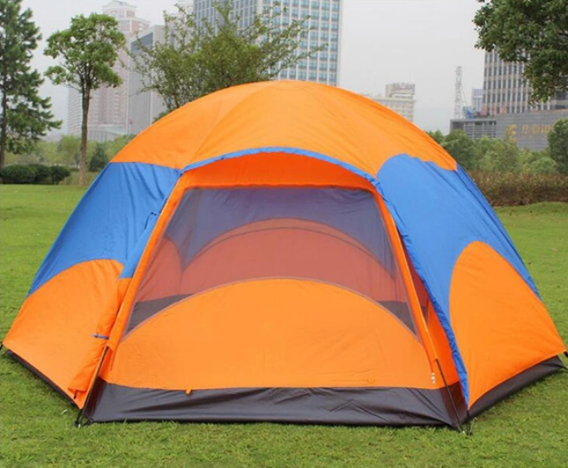 Hexagon Dome Waterproof Manual Camping Tent